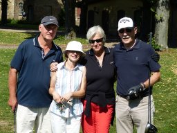 Kerstin, Uwe, Gertrud und Herbert .. ganz weit vorn